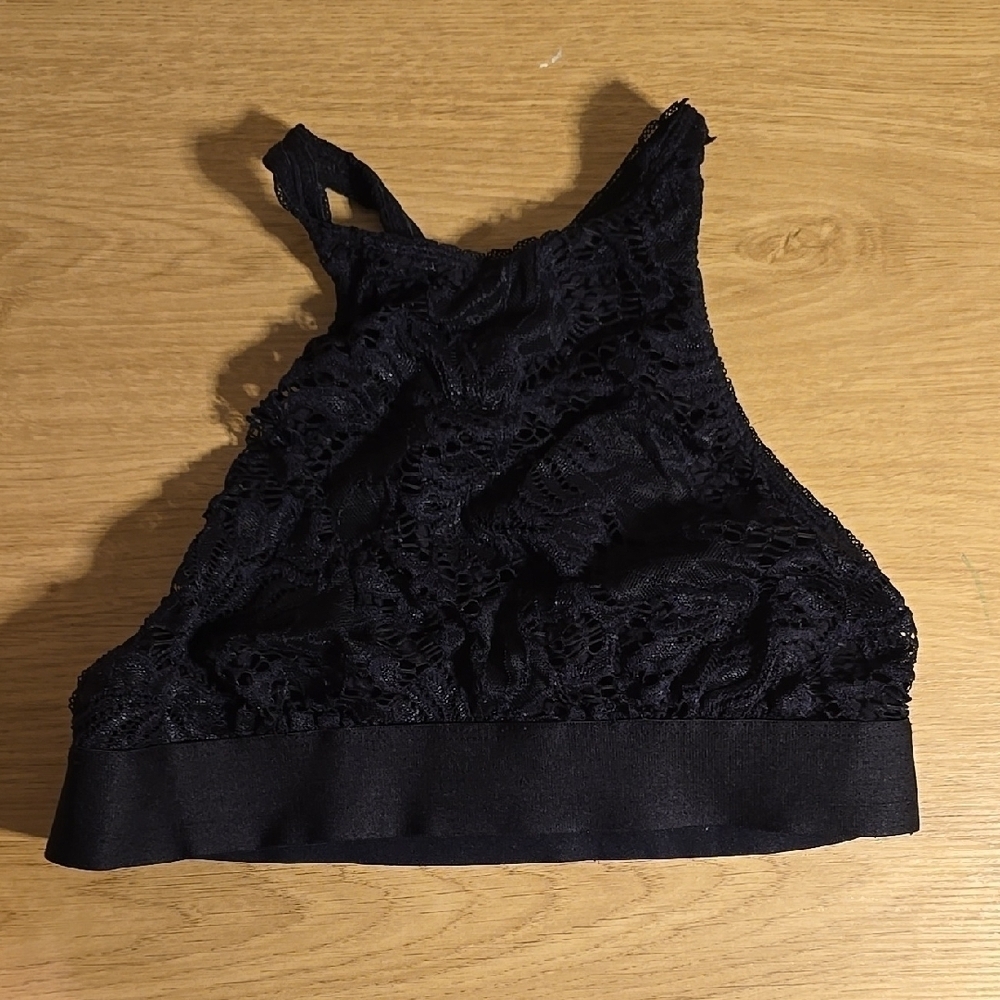 Out From Under Black Lace Bralette